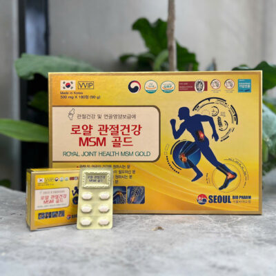 Thực phẩm bảo vệ sức khỏe Royal Joint Health MSM Gold